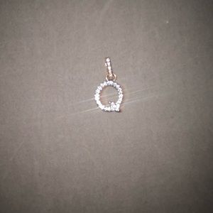 Swarovski letter Q charm